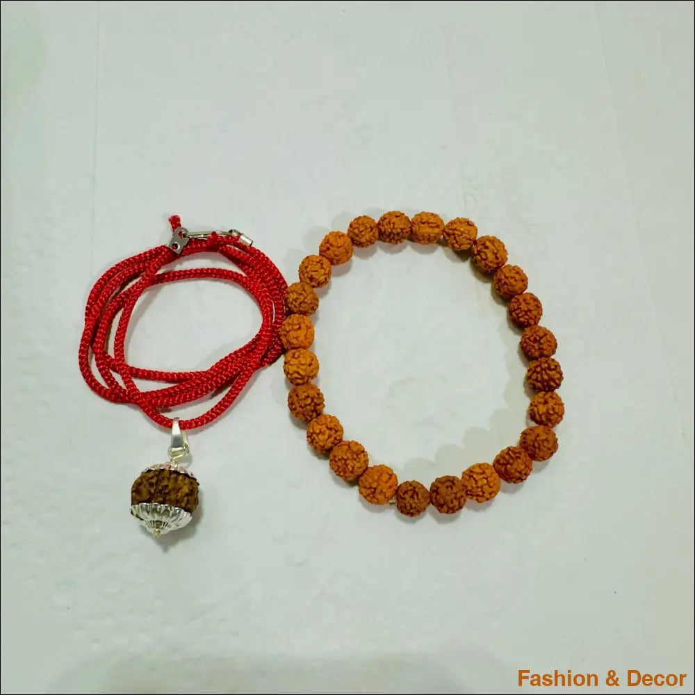 5 Mukhi Rudraksha With Bracelet Holistic Wellness