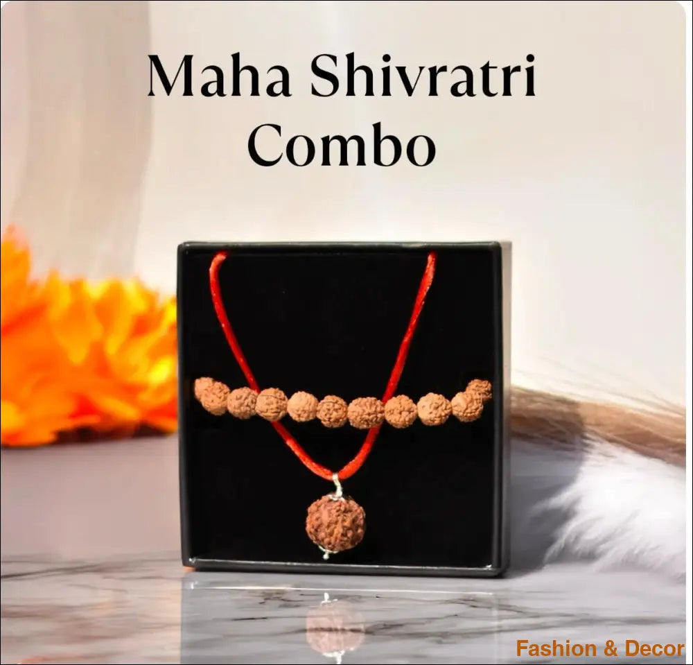 5 Mukhi Rudraksha With Bracelet Holistic Wellness